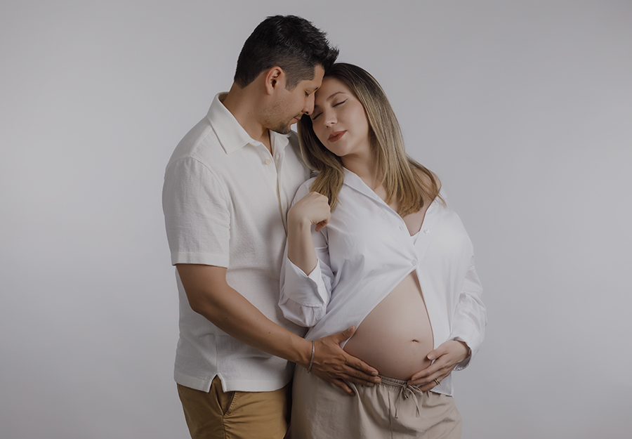Fotografía de embarazo en pareja