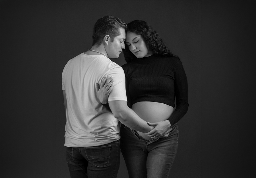 Sesión de fotos pareja embarazada